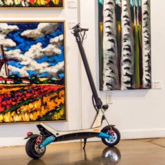 Kid on a Scooter